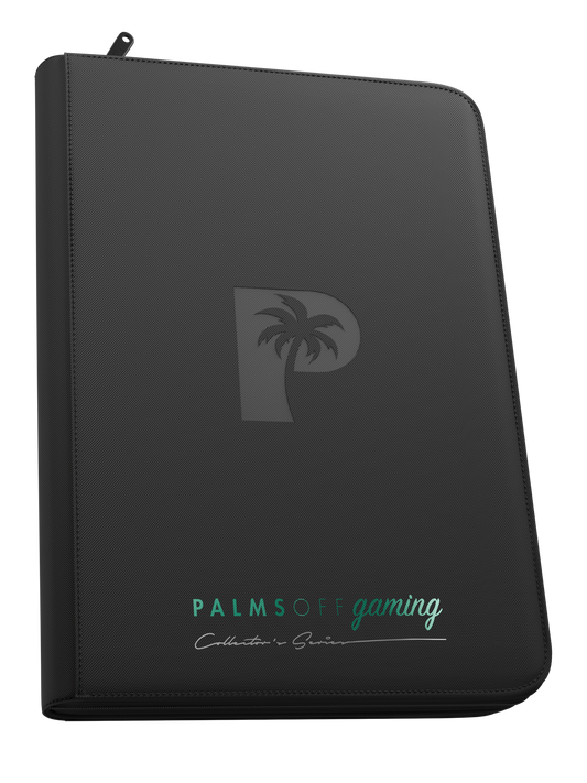 Collector's Series 9 Pocket Zip Binder - Black