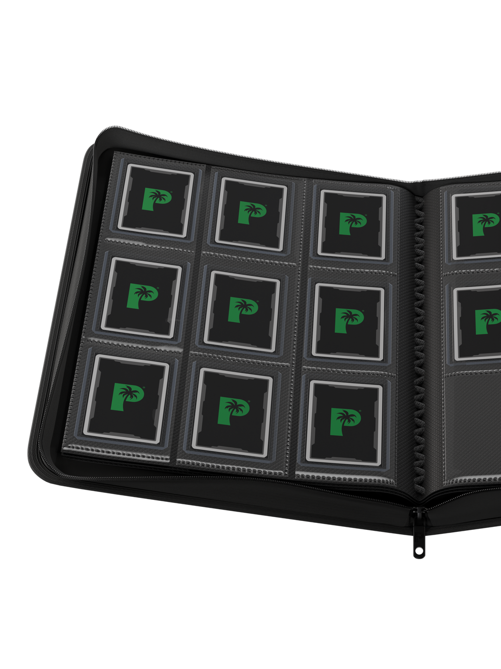 Collector's Series 9 Pocket Zip Binder - Black