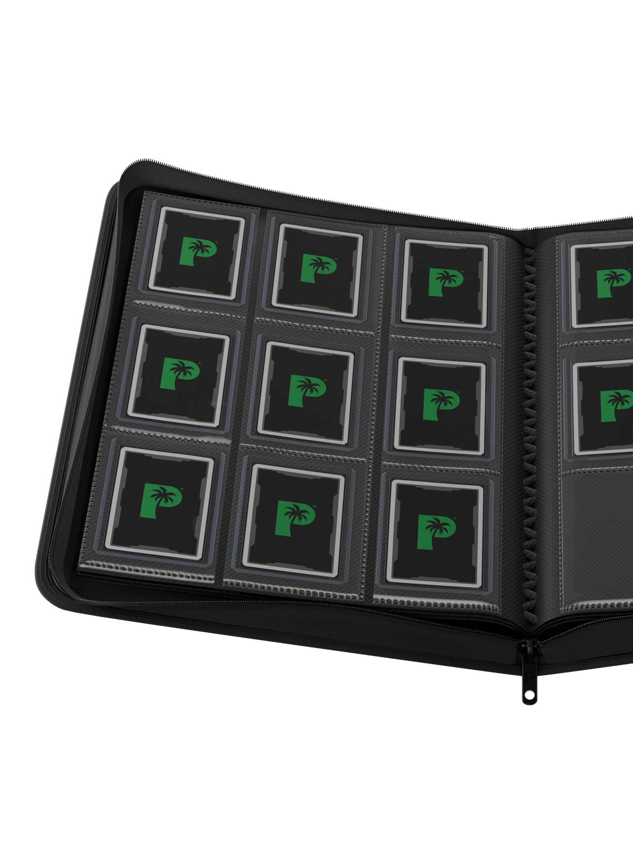 Collector's Series 9 Pocket Zip Binder - Black