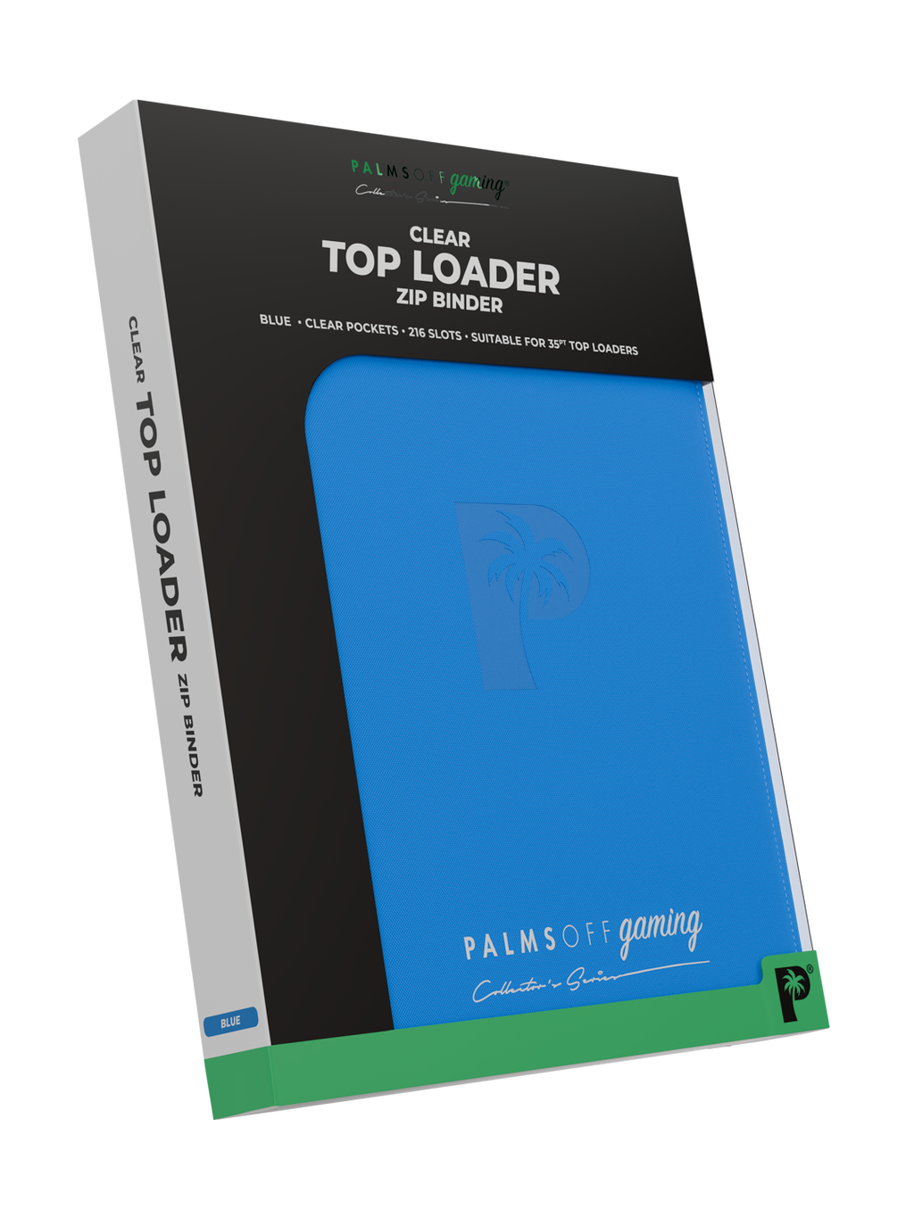 Collector's Series 9 Pocket Zip Binder - BLUE