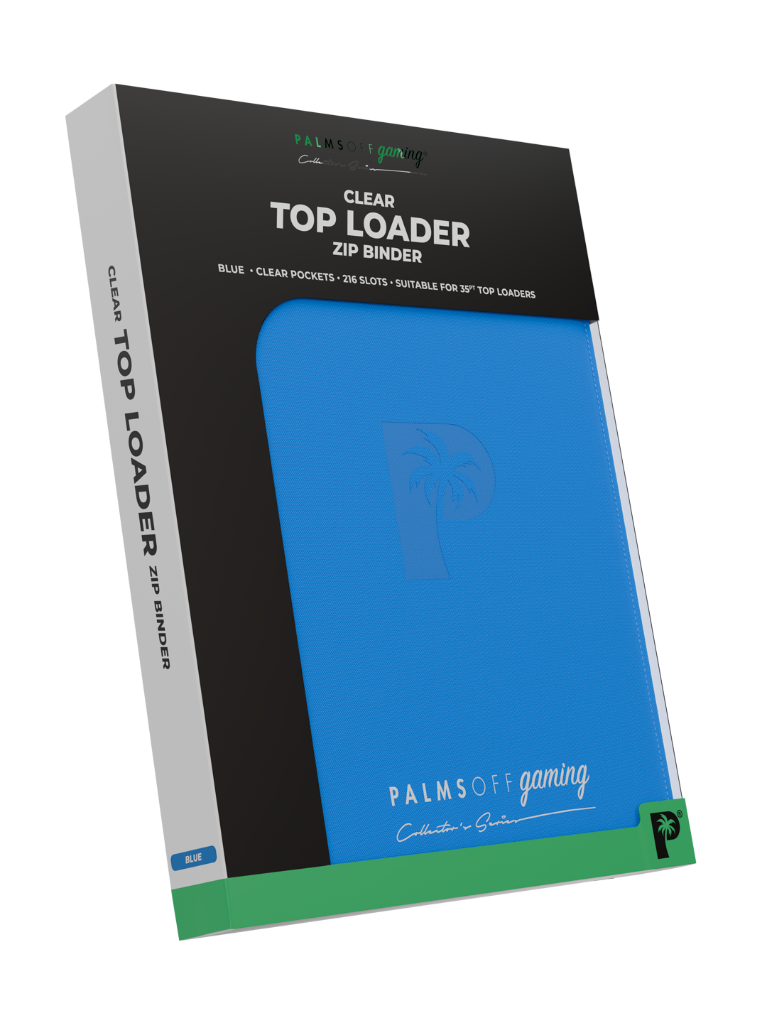Collector's Series 9 Pocket Zip Binder - BLUE - Photo 2