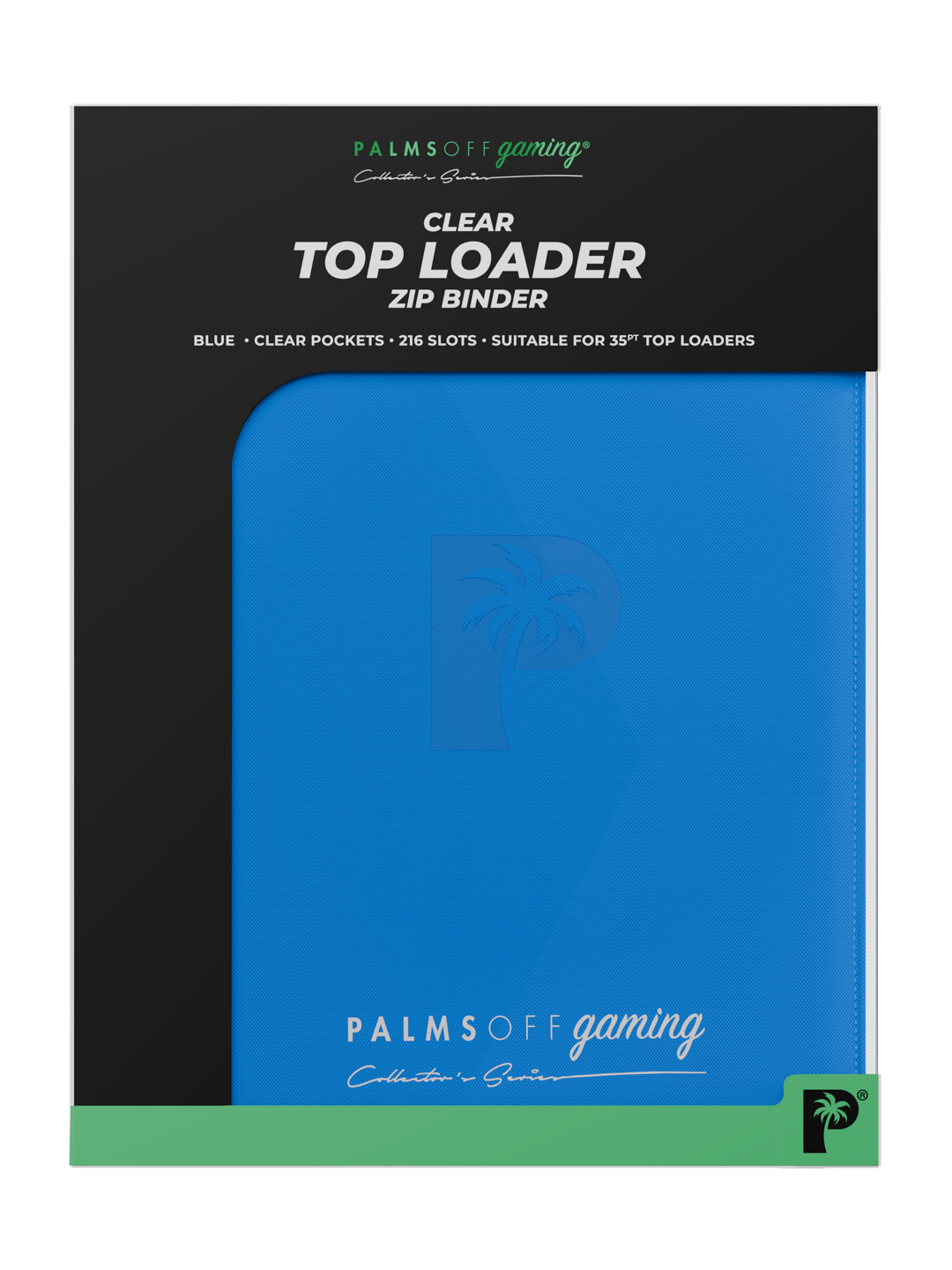 Collector's Series 9 Pocket Zip Binder - BLUE - Photo 4