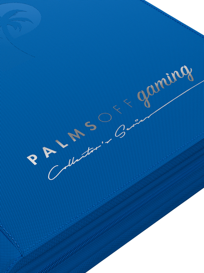 Collector's Series 4 Pocket Zip Binder - Blue