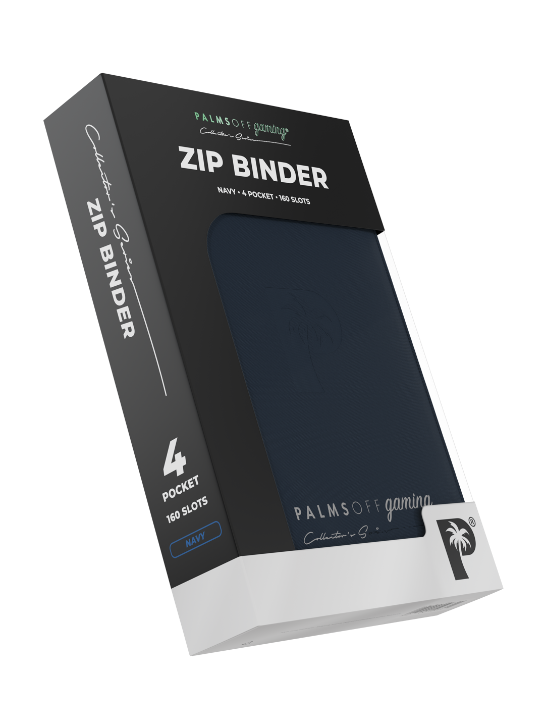 Collector's Series 4 Pocket Zip Binder - Navy