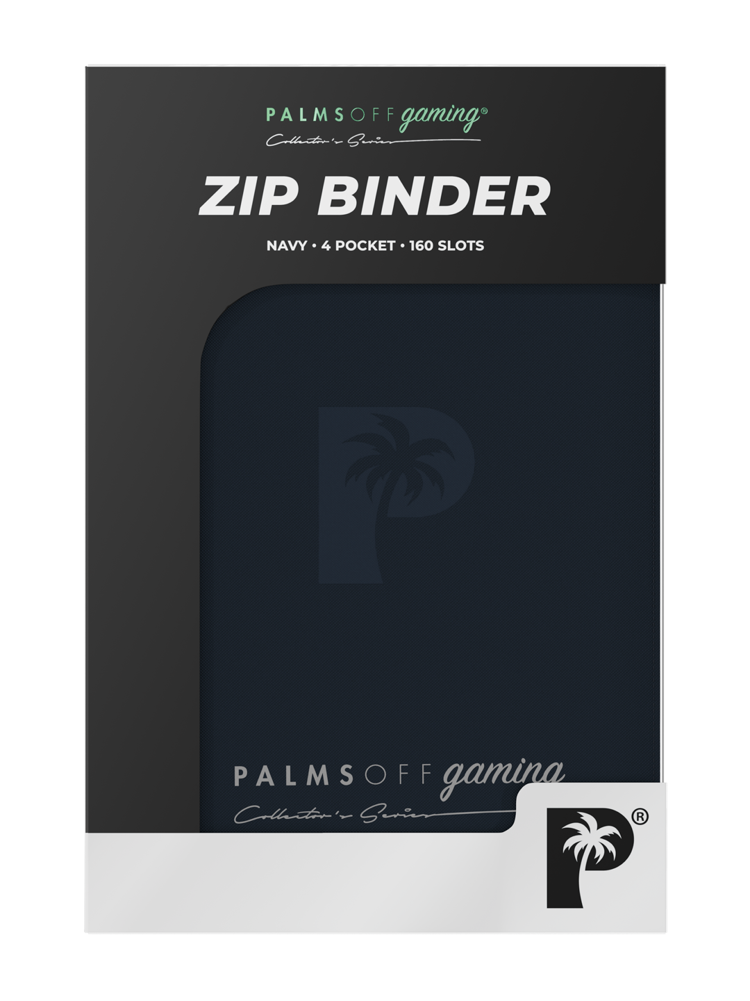 Collector's Series 4 Pocket Zip Binder - Navy