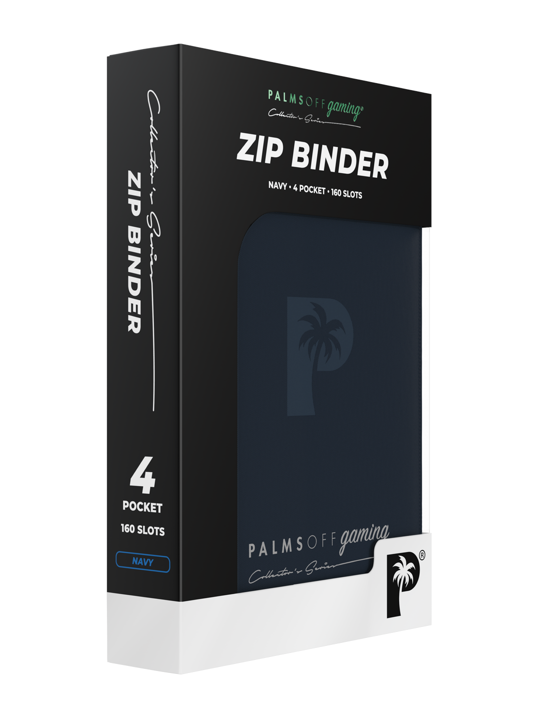 Collector's Series 4 Pocket Zip Binder - Navy