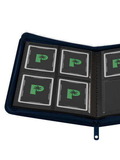Collector's Series 4 Pocket Zip Binder - Navy