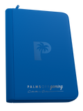 Collector's Series 9 Pocket Zip Binder - BLUE
