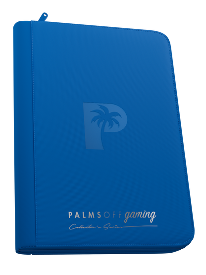 Collector's Series 9 Pocket Zip Binder - BLUE - Photo 1