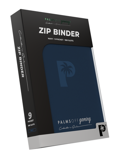 Collector's Series 9 Pocket Zip Binder - Navy (Backorder) - Photo 5