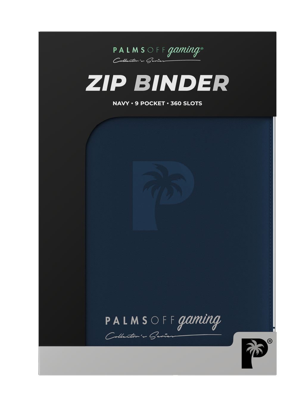 Collector's Series 9 Pocket Zip Binder - Navy