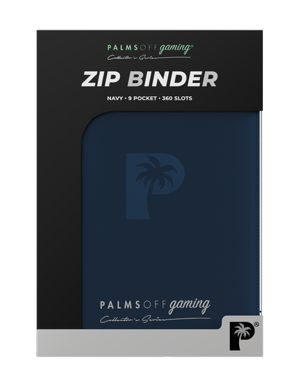 Collector's Series 9 Pocket Zip Binder - Navy (Backorder) - Photo 2