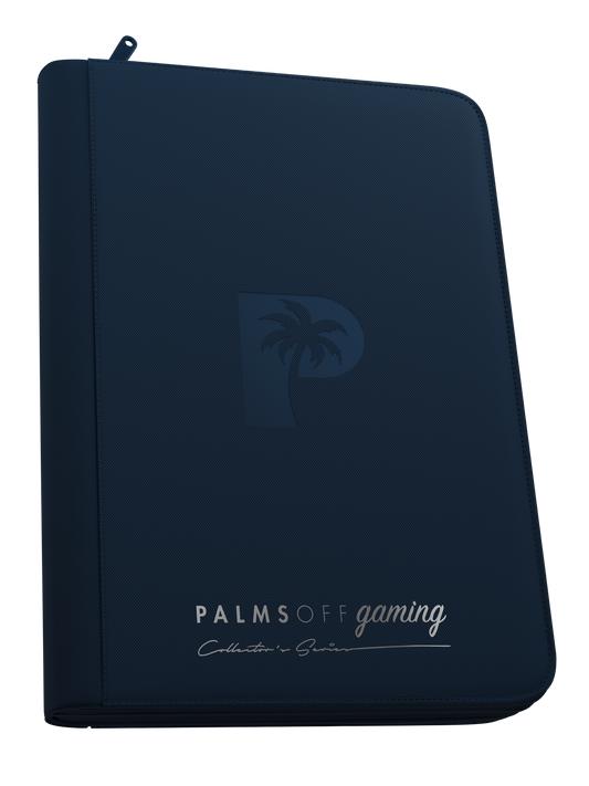 Collector's Series 9 Pocket Zip Binder - Navy