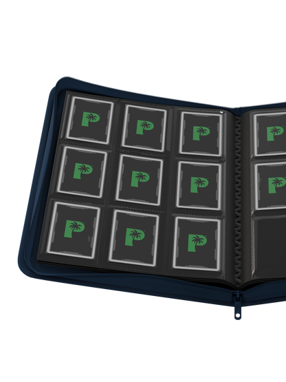 Collector's Series 9 Pocket Zip Binder - Navy (Backorder) - Photo 7