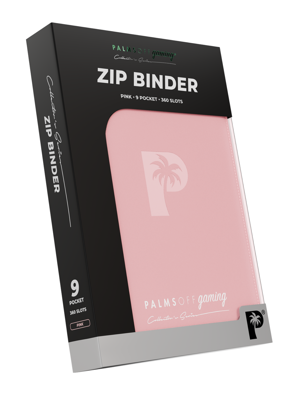 Collector's Series 9 Pocket Zip Binder - Pink