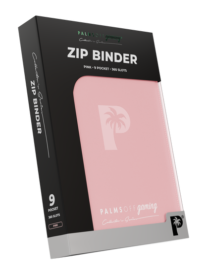 Collector's Series 9 Pocket Zip Binder - Pink (Backorder) - Photo 6