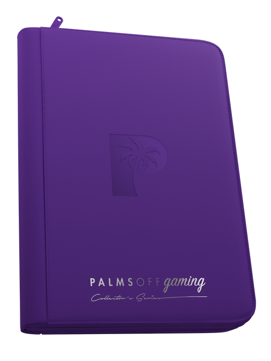Collector's Series 9 Pocket Zip Binder - Purple