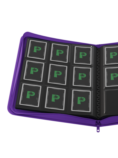 Collector's Series 9 Pocket Zip Binder - Purple (Backorder) - Photo 3