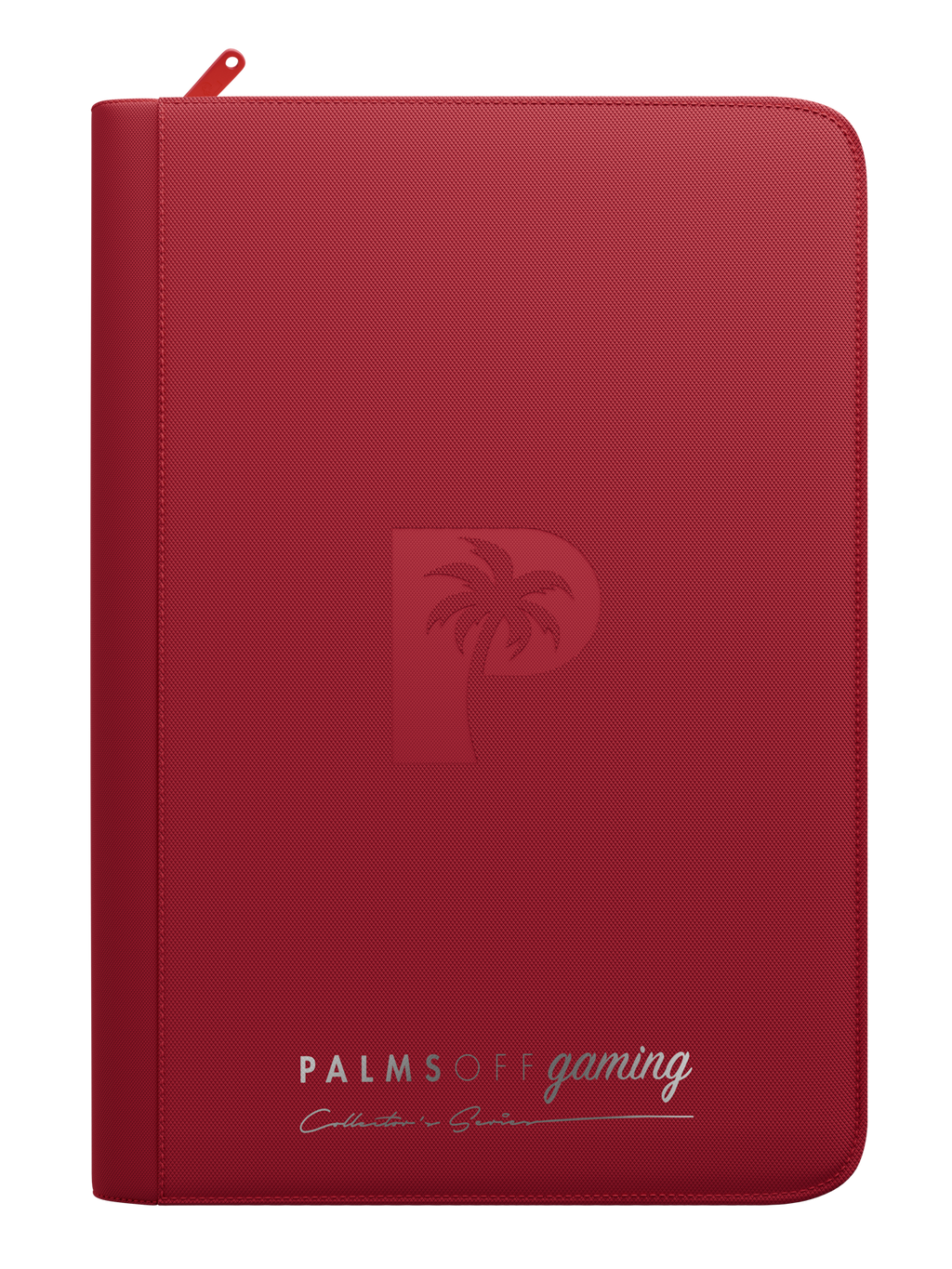 Collector's Series 9 Pocket Zip Binder - Red