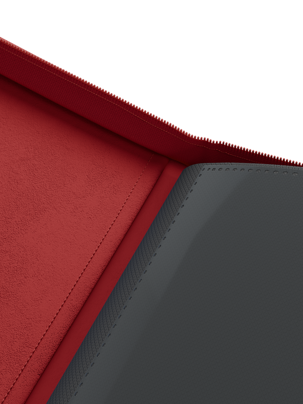 Collector's Series 9 Pocket Zip Binder - Red
