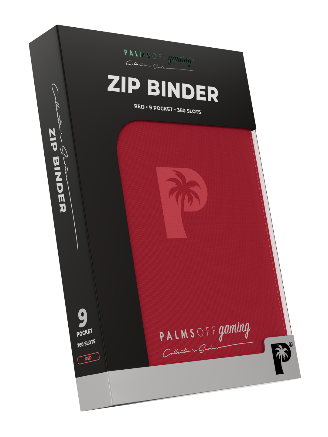 Collector's Series 9 Pocket Zip Binder - Red (Backorder) - Photo 2