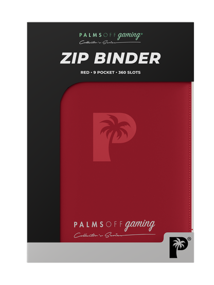 Collector's Series 9 Pocket Zip Binder - Red (Backorder) - Photo 6