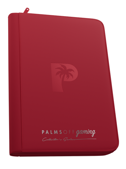 Collector's Series 9 Pocket Zip Binder - Red (Backorder) - Photo 1