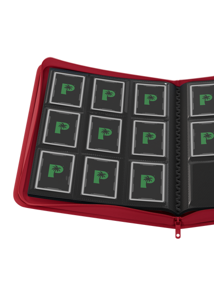 Collector's Series 9 Pocket Zip Binder - Red (Backorder) - Photo 9