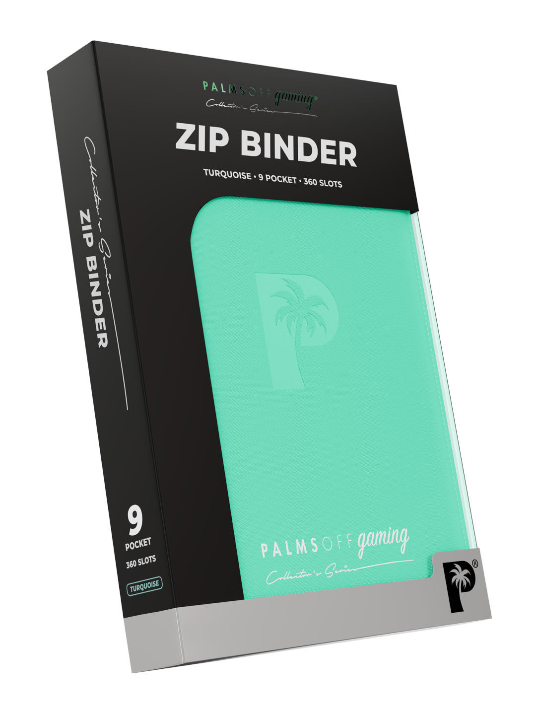 Collector's Series 9 Pocket Zip Binder - Turquoise (Backorder) - Photo 2