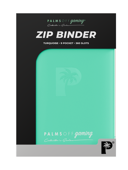 Collector's Series 9 Pocket Zip Binder - Turquoise (Backorder) - Photo 9