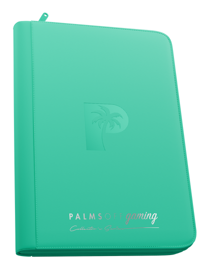 Collector's Series 9 Pocket Zip Binder - Turquoise (Backorder) - Photo 1