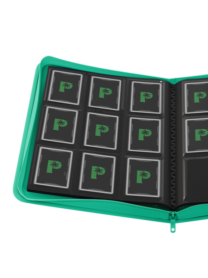 Collector's Series 9 Pocket Zip Binder - Turquoise (Backorder) - Photo 4