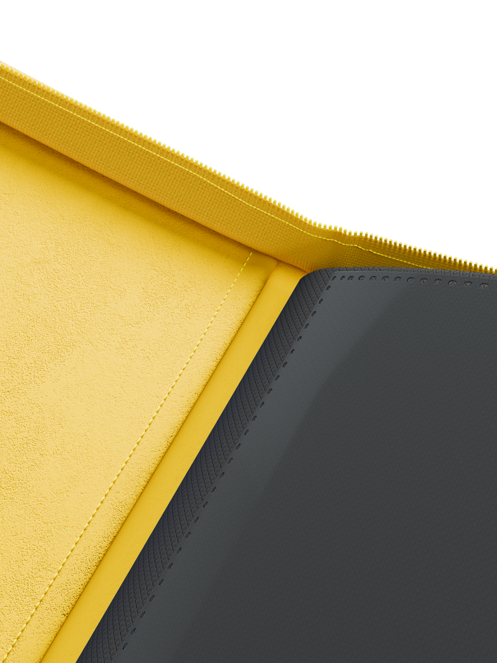 Collector's Series 9 Pocket Zip Binder - Yellow