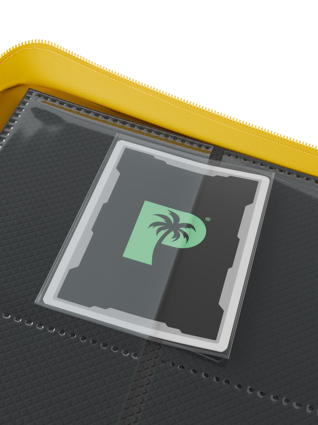 Collector's Series 9 Pocket Zip Binder - Yellow