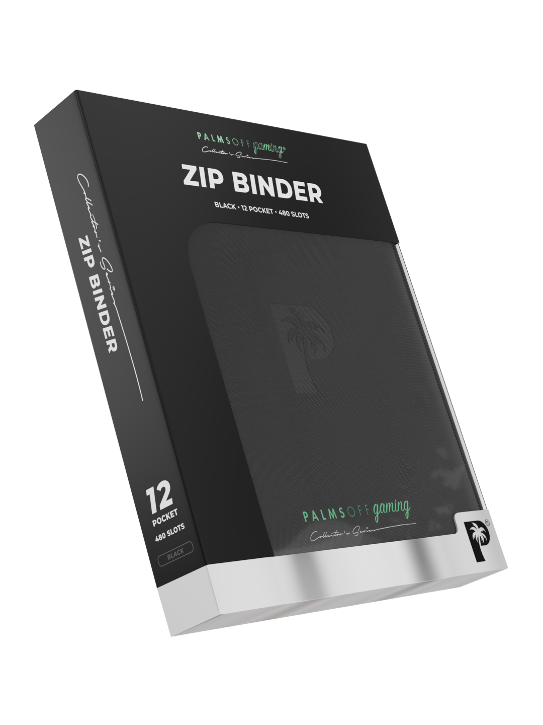 Collector's Series 12 Pocket Zip Binder - Black - Photo 2