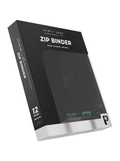 Collector's Series 12 Pocket Zip Binder - Black - Photo 2
