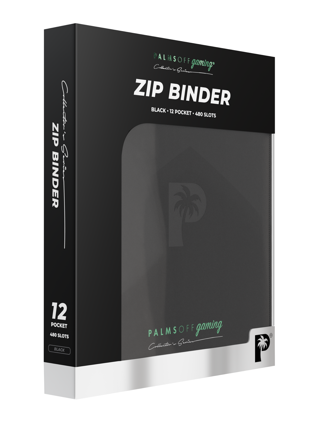 Collector's Series 12 Pocket Zip Binder - Black - Photo 6