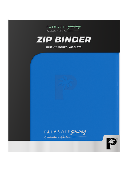 Collector's Series 12 Pocket Zip Binder - Blue - Photo 6