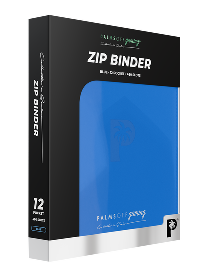 Collector's Series 12 Pocket Zip Binder - Blue - Photo 2