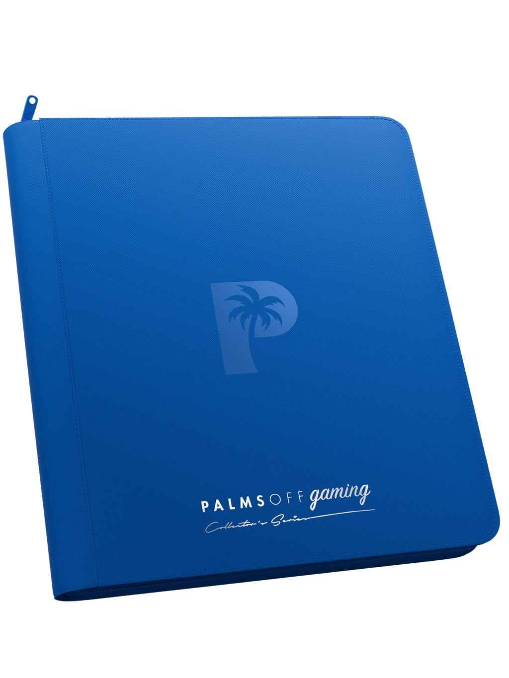 Collector's Series 12 Pocket Zip Binder - Blue