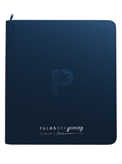 Collector's Series 12 Pocket Zip Binder - Navy