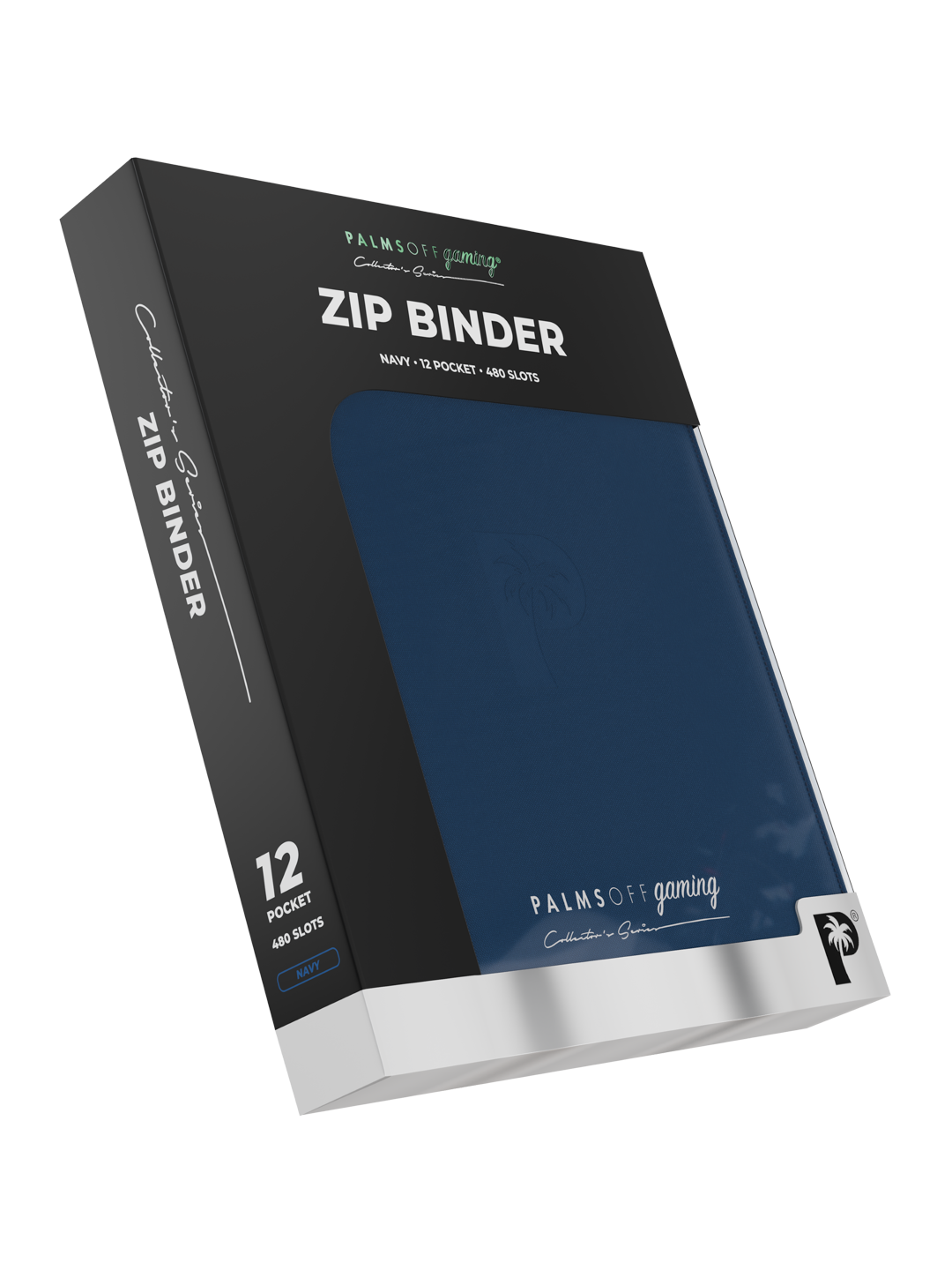 Collector's Series 12 Pocket Zip Binder - Navy