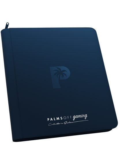 Collector's Series 12 Pocket Zip Binder - Navy