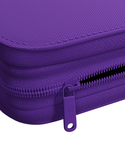 Collector's Series 12 Pocket Zip Binder - Purple
