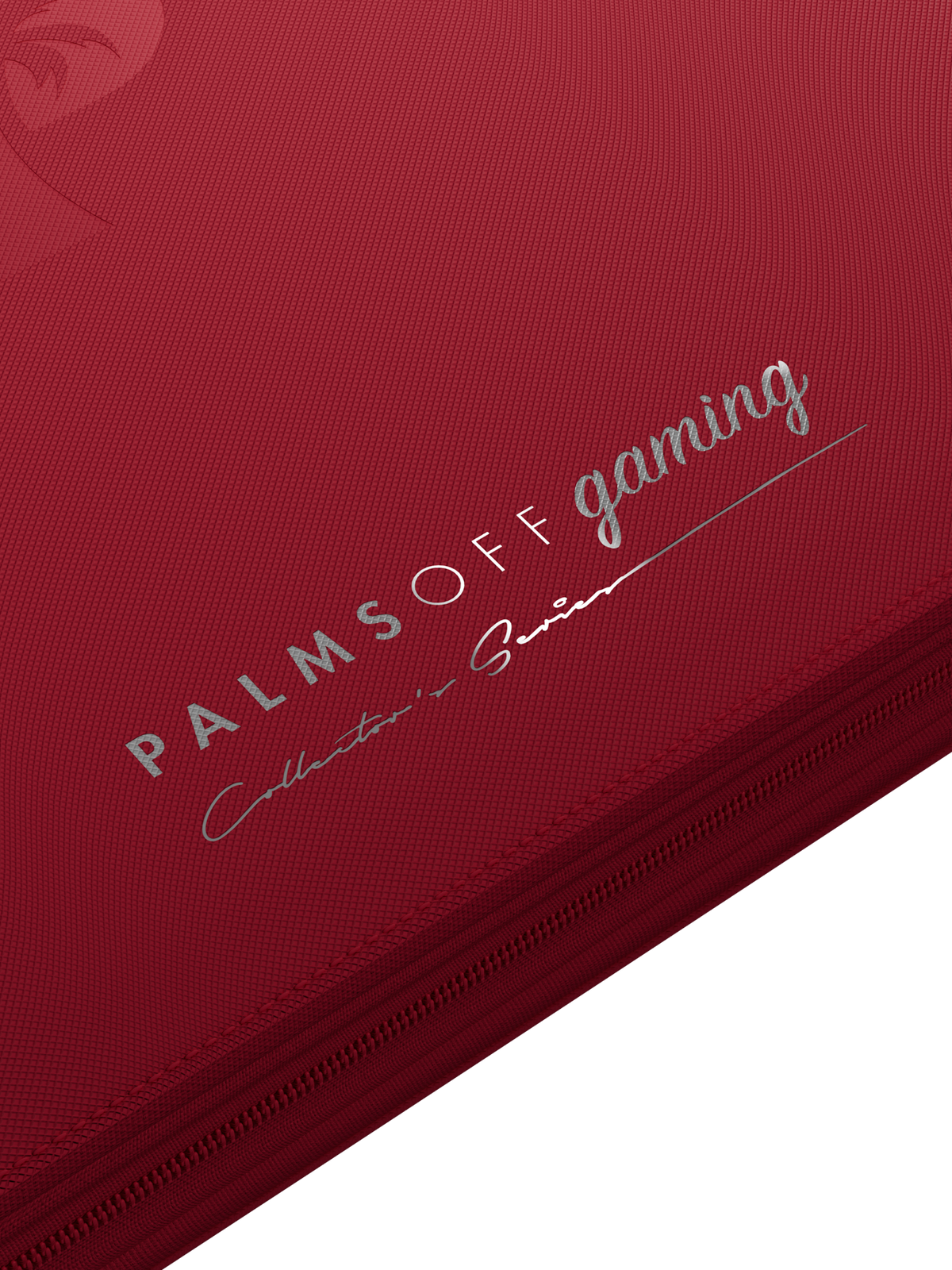 Collector's Series 12 Pocket Zip Binder - Red