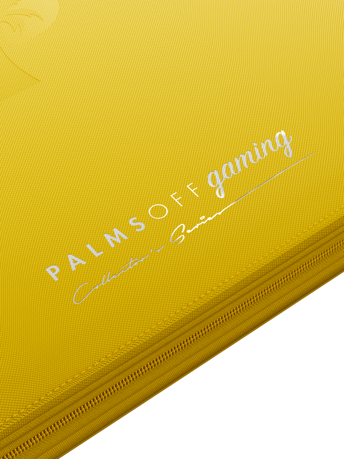 Collector's Series 12 Pocket Zip Binder - Yellow