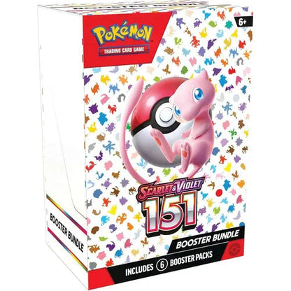 Pokémon TCG Scarlet & Violet 151 Booster Bundle – 6 sealed booster packs
