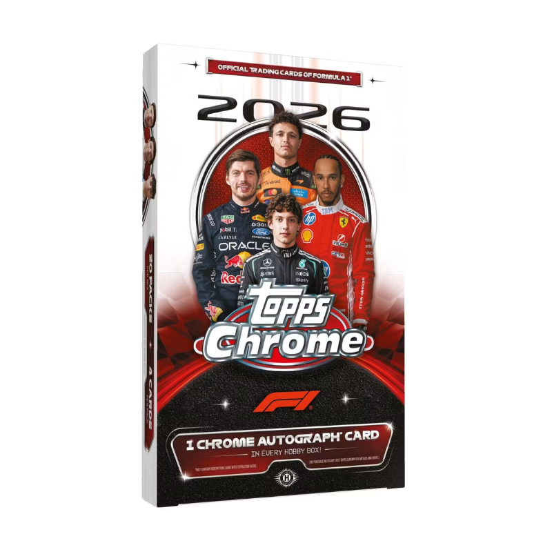 2026 Topps Chrome Formula 1 Hobby Box