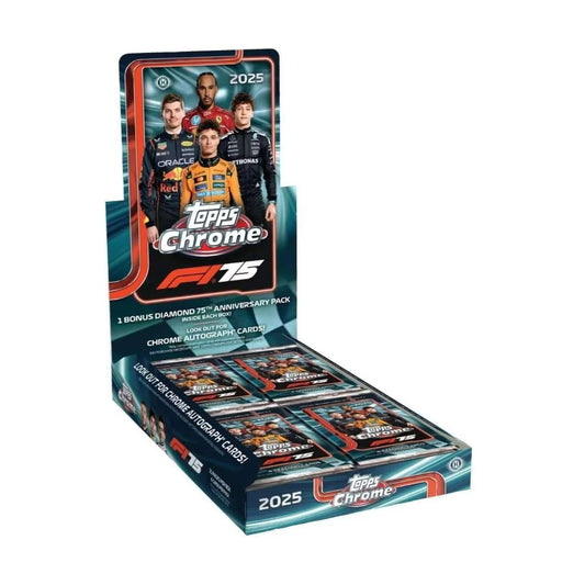 Topps Chrome 2025 F1 Hobby Box